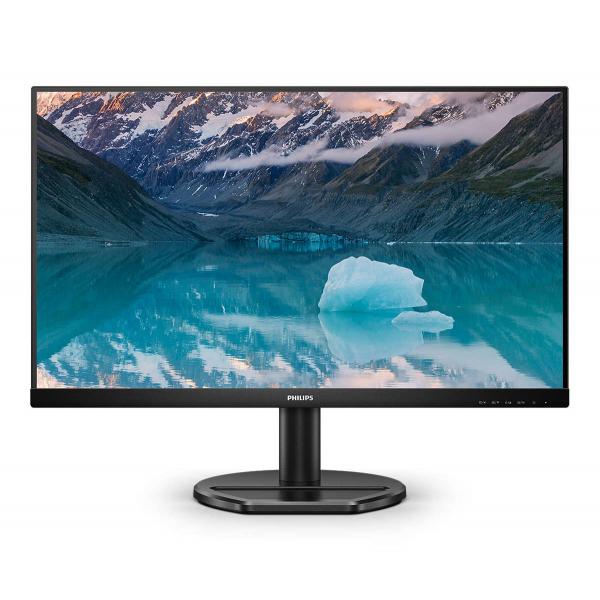 Philips 242s9jal monitor full hd 24 pollici adaptivesync altoparlante 1920x1080 75hz vga hdmi displayport hub usb nero