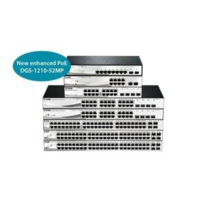 D-link switch 10 pt 1000 poe +2 minigbic