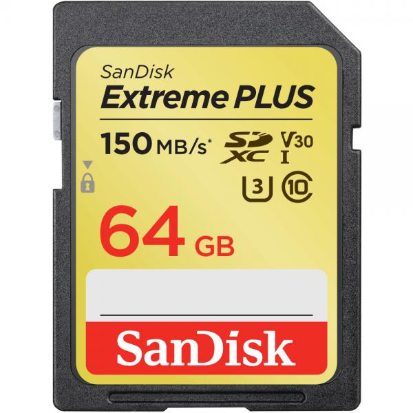 Sandisk extreme plus 64gb micro sdxc classe 10