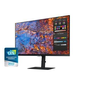 Samsung monitor flat 27 ls27b800pxu 3840x2160 pixel 4k ultra hd ips tempo di risposta 5 ms nero