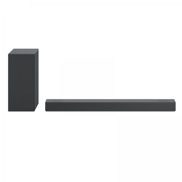 Lg s75q soundbar tv 380w 3.1.2 canali con subwoofer wireless 2 canali up-firing audio meridian dolby atmos dts:x ai sound pro audio ad alta risoluzione bluetooth ingresso ottico hdmi in-out