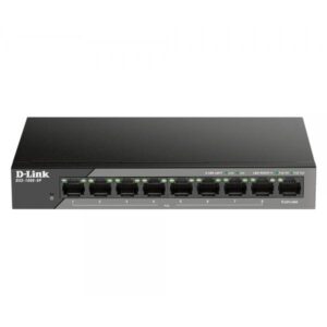 D-link dss-100e-9p switch di rete non gestito fast ethernet 10-100 supporto power over ethernet nero