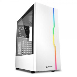 Sharkoon caja rgb slider atx 2xusb3-0 2xusb2-0 case atx vetro temperat 7 slot espansione argb