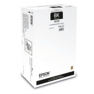 Epson t8781 1206.2 ml nero ricarica inchiostro per workforce pro wf-r5190, wf-r5190dtw, wf-r5690, wf-r5690dtwf, wf-r5690dtwfl