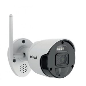 Isiwi telecamera wireless per kit connect 1080p 2mpx con funzione pir h265 ip66