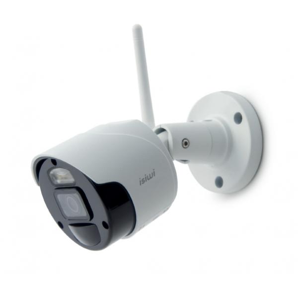 Isiwi telecamera wireless per kit connect 1080p 2mpx con funzione pir h265 ip66