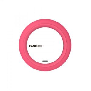 Pantone caricatore wireless qi rosa