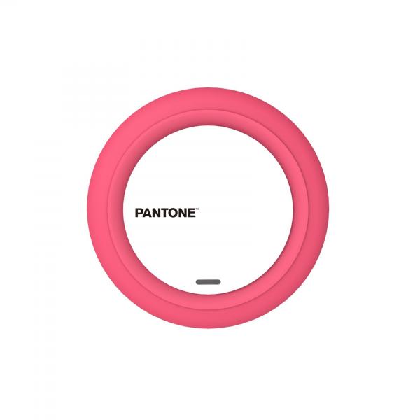 Pantone caricatore wireless qi rosa