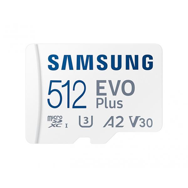 Samsung evo plus memoria flash 512gb microsdxc uhs-i classe 10