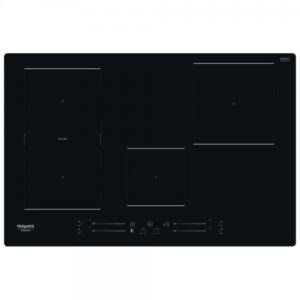 Hotpoint hs 1677c ne piano cottura a induzione 4 zone flexizone 77 cm nero