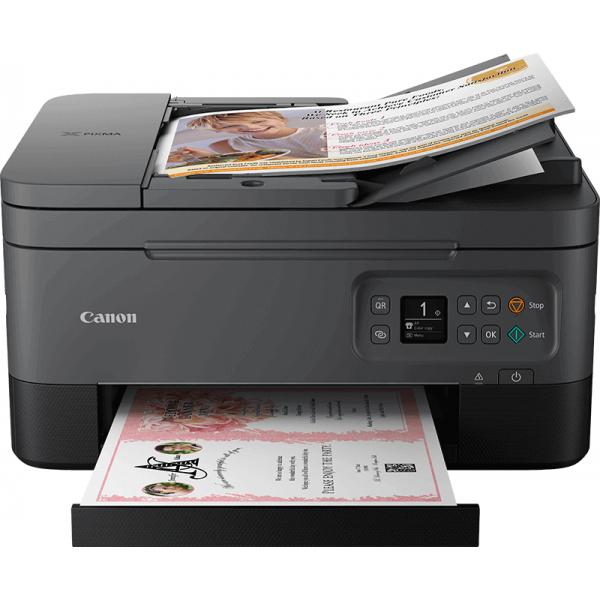 Canon pixma ts7450a stampante multifunzione inkjet a colori stampa/copia/scan a4 wi-fi 6.8ipm 4800x1200 dpi black