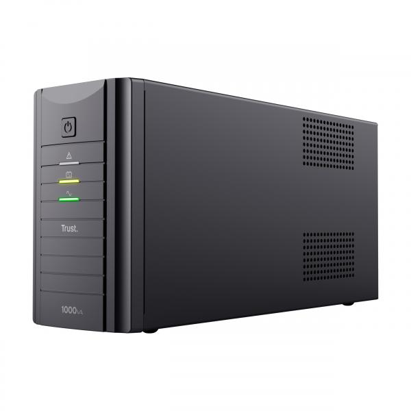 Trust 21199 oxxtron gruppo di continuita` con 2 prese a parete nero