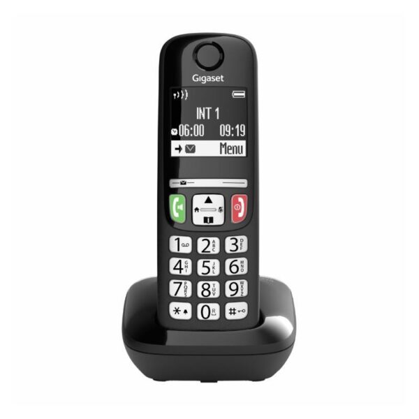 Gigaset e270 cordless dect display 2`` vivavoce rubrica nero