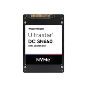 Western digital dc sn640 ssd 3.840gb nvme 2.5 pci express 3.1 3d tlc lettura 3300mb/s scrittura 2000mb/s
