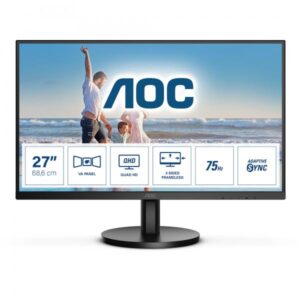 Aoc q27b3ma led display 27`` 2560x1440 pixel quad hd nero