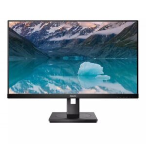 Philips 242s9jml monitor full hd 24 pollici 1920x1080 75hz vga dvi hdmi displayport hub usb nero