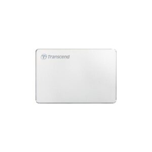 Transcend storejet 25c3s hard disk esterno 1tb 2,5`` argento