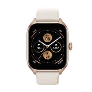Amazfit gts 4 smartwatch orologio intelligente amoled da 1,75 150 modalita sportive gps e 6 posizioni satellitari riproduzione di musica telefonate bluetooth cardiofrequenzimetro alexa spo2 misty white