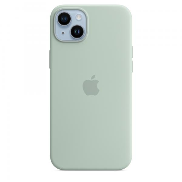 Apple cover con magsafe in silicone succulent per iphone 14 plus