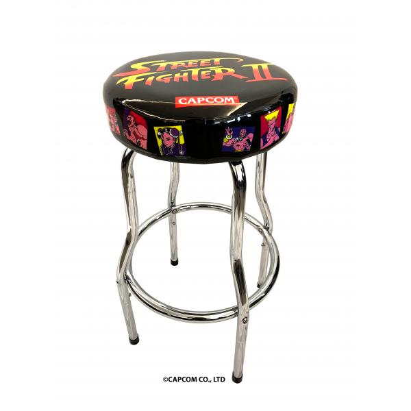 Arcade1up sgabello metallo street fighter ii