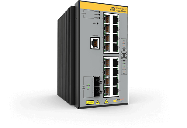 L3 industrial ethernet switch 16x10/100/1000-t poe+ 2xsfp port