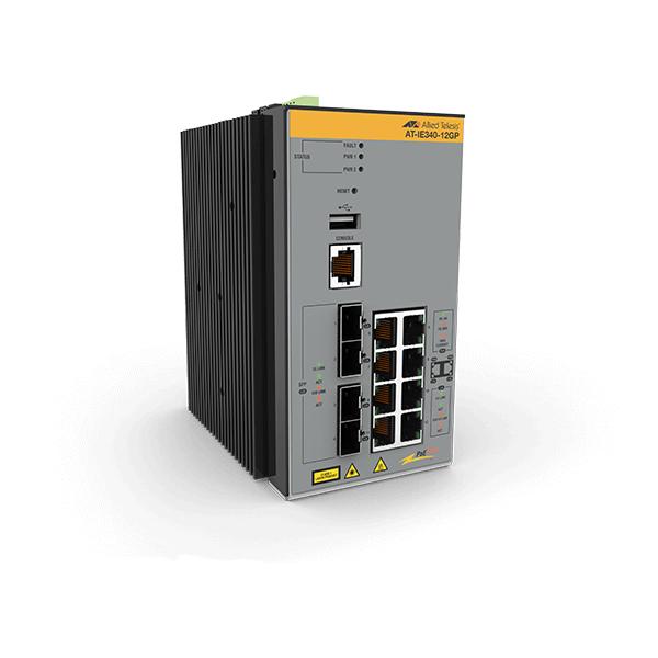 L3 industrial lan switch 8x 10/100/1000-t poe+ 4x sfp ports
