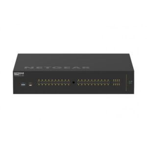Netgear av line m4250-40g8xf-poe++ switch gestito l3 40 x 10/100/1000 (poe++) + 8 x 1 gigabit / 10 gigabit sfp+ poe++ (2880 w)