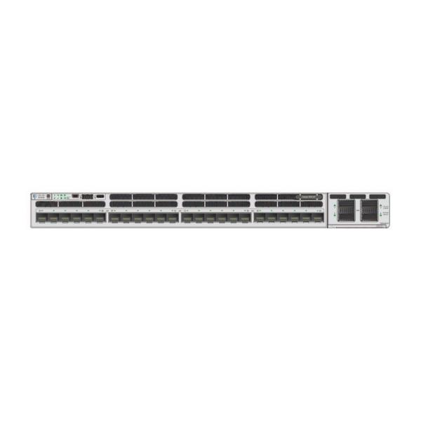 Catalyst 9300x 24x25g fiber ports modular uplink switch