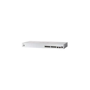 Cisco business 350 series cbs350-8xt-eu switch gestito l3 6 x 10gbase-t + 2 x combo 10 gigabit sfp+/rj-45 montabile su rack