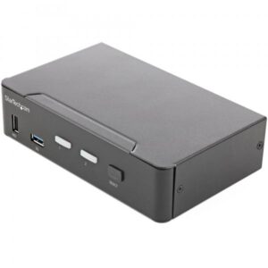 Kvm switch hdmi a 2 porte e monitor 4k 60hz ultra hd hot key