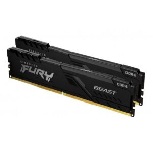 Kingston fury beast kit memoria ram 2x32gb 64gb totali 2.666 mhz tecnologia ddr4 tipologia dimm 288-pin cl16 nero