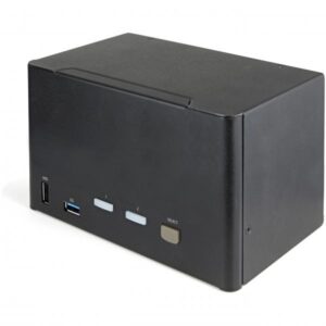 Startech.com kvm switch displayport a 2 porte e 4 monitor