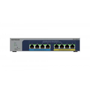 Netgear ms108eup-100eus switch plus ethernet 8 porte multi-gigabit (25 g) ultra60 poe