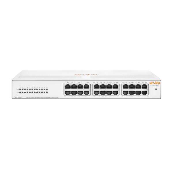 Hp enterprise aruba instant on 1430 24g non gestito l2 gigabit ethernet 10-100-1000 1u bianco