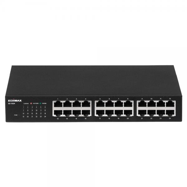 Edimax gs-1024 10-100-1000 mbps unmanaged ethernet rackmount switch
