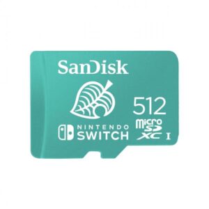 Sandisk microsdxc uhs-i scheda per nintendo switch 512gb prodotto con licenza nintendo