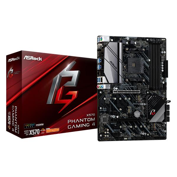 Asrock x570 phantom gaming 4 scheda madre presa am4 atx amd x570