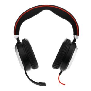Jabra evolve 80 ms cuffie stereo con microfono 1 x jack 3,5mm + usb