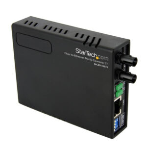 Startech convertitore media fast ethernet fibra multimodale in rame 10-100 st 2 km