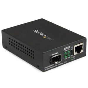 Convertitore multimediale gbe in fibra con slot sfp aperto