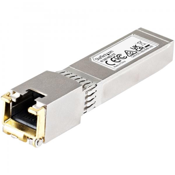 Startech modulo ricetrasmettitore sfp+ compatibile hp 813874-b21 10gbase-t 30mt