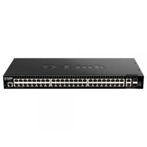 D-link dgs-1520-52 switch gestito l3 48 porte gigabit smartpro 48 x 10/100/1000 + 2 x 10 gigabit ethernet + 2 x 10 gigabit sfp+