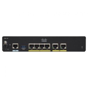 Cisco c927-4p integrated services router vdsl2/adsl2+ cable mdm switch a 4 porte gige porte wan: 2