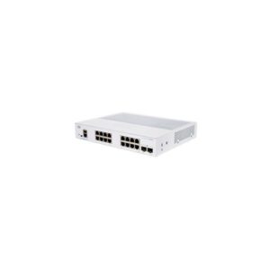 Cisco cbs350-16t-2g-eu switch di rete gestito l2-l3 gigabit ethernet 10-100-1000 argento