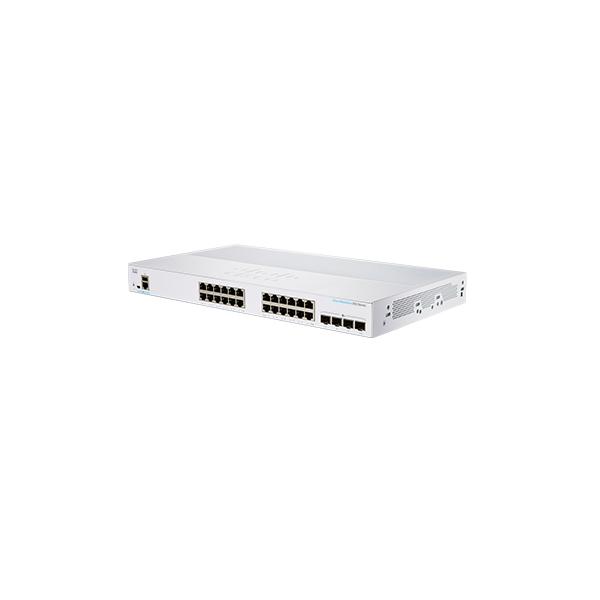 Cisco business cbs350-24t-4g managed switch 24 porte ge 4x1g sfp limited lifetime protection