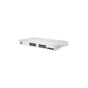 Cisco business 350 series cbs350-24t-4x-eu switch gestito l3 24 x 10/100/1000 + 4 x 10 gigabit sfp+ montabile su rack