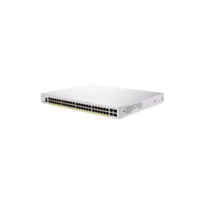 Cisco cbs350-48p-4x-eu switch di rete gestito l2-l3 gigabit ethernet 10-100-1000 argento
