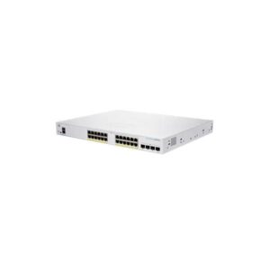 Cisco business cbs250-24pp-4g smart switch 24 porte ge partial poe - 4x1g sfp limited lifetime protection