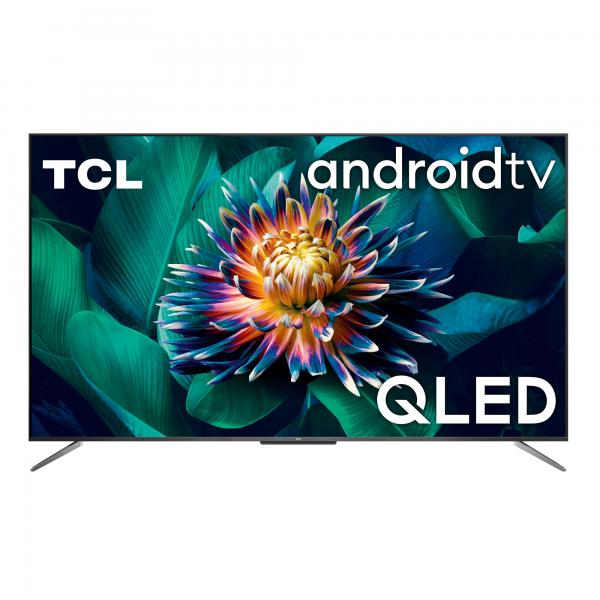 Tv tcl 65 4k q-led ultra hd 3840x2160 pixel q-led smart tv wi-fi titanium europa 65c715