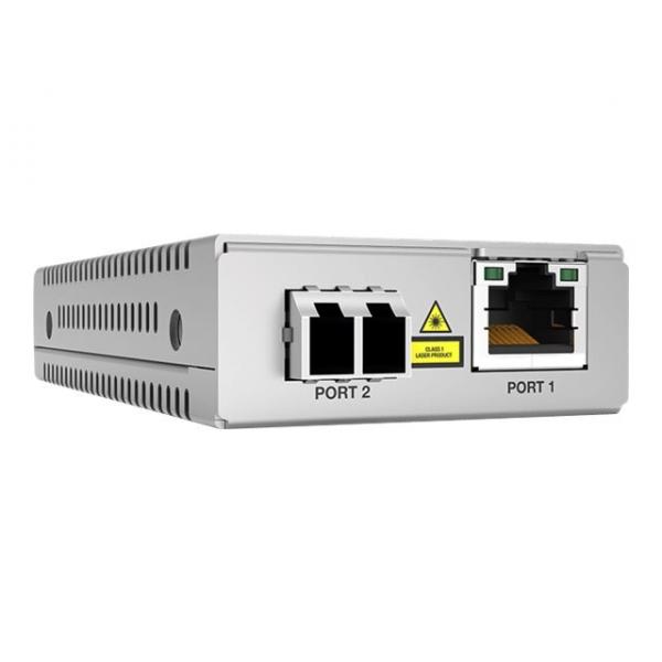 Allied telesis at-mmc2000lx/lc-taa-60 convertitore multimediale di rete input 10/100/1000 base-t output 1000 base-lx distanza max 10km